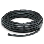 HDPE Polyethylene Plastic Coil Pipe 16 Bar Pressure PE 80 Outer Diameter 90 mm SDR 9 Black
