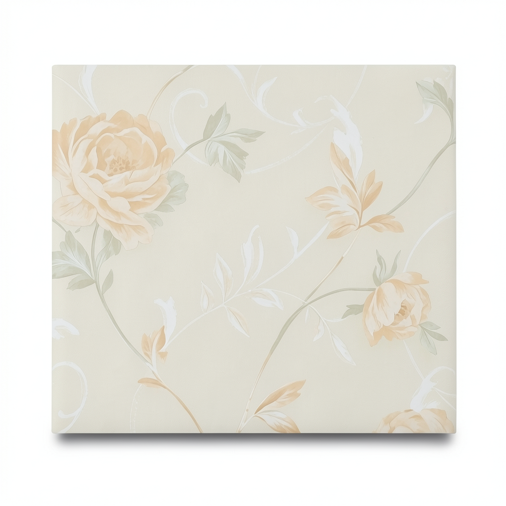 Italian Wallpaper 10m x 1.06m Beige, Model 7652