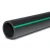 HDPE Polyethylene Pipe PN 10 Bar PE 80 500 mm SDR 13.6 Black with Green Stripes - Image 1