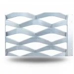 Galvanized Steel Expanded Metal Mesh  [Mazyoon] Thickness 1.4 mm Width 1.22 meter Length 2 meter | Bait Al Tatawor Company