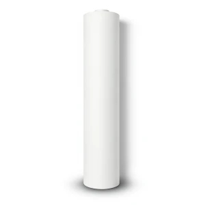 German Plain Wallpaper 10m x 0.53m Off White, Model 10004-01
