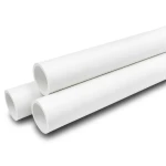 مواسير UPVC صرف ونفايات ½1 إنش سمك 3.68 مم لون أبيض
