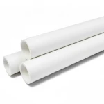 مواسير UPVC صرف ونفايات ¼1 إنش سمك 3.56 مم لون أبيض