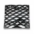 Hot Rolled (Black) Steel Expanded Metal Mesh  [Mazyoon] Thickness 1.7 mm Width 1.22 meter Length 3 meter | Bait Al Tatawor Company