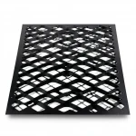 Hot Rolled (Black) Steel Expanded Metal Mesh  [Mazyoon] Thickness 1.5 mm Width 1.22 meter Length 2 meter | Bait Al Tatawor Company