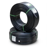 أنابيب HDPE PE 100 ضغط 4 بار قطر خارجي 75 مم سمك 1.9 مم لون اسود | نيبروبلاست