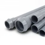 UPVC Pipes Al Watania Nominal Pressure 16 Bar Outside Diameter 225 mm Thickness 13.4 mm Gray Colour