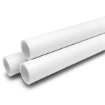 انابيب ضغط UPVC مقاس 8 إنش سمك 5.33 مم لون أبيض ضغط 6.9 بار
