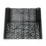 Hot Rolled (Black) Steel Expanded Metal Mesh  [Mazyoon] Thickness 1.5 mm Width 1.22 meter Length 7 meter | Bait Al Tatawor Company