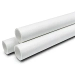 أنابيب ضغط UPVC 8.6 بار ¼1 إنش سمك 1.52 مم أبيض