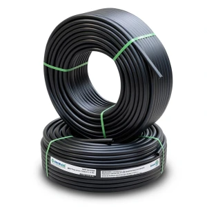HDPE Pipes PE 100 Pressure 4 Bar Diameter 125 mm Thickness 3.1 mm Black | NEPROPLAST