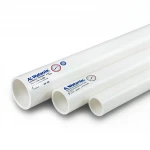 UPVC Pipes ALWatania Brand Nominal Pressure 6.9 Bar Size 4 inch Thickness 2.80 mm White Colour