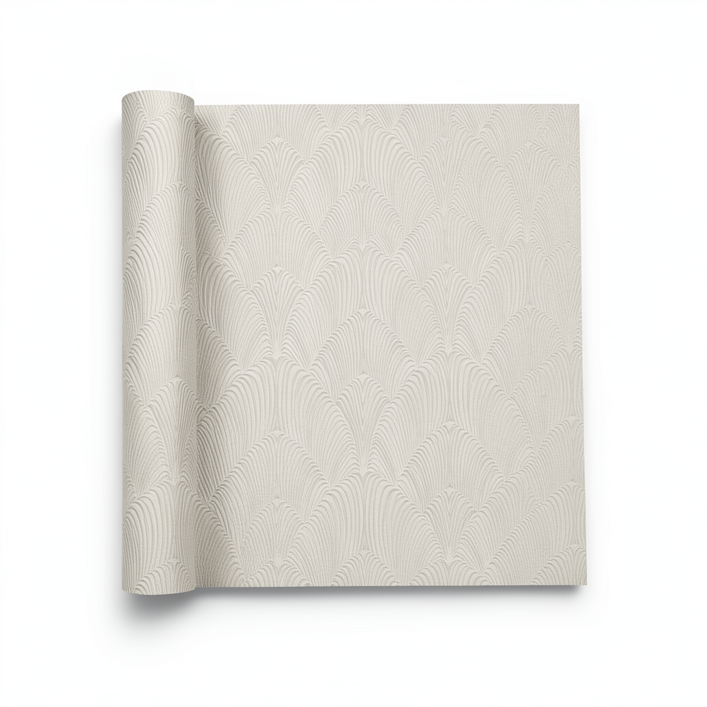 Italian Wallpaper Beige Color Modern Design, Size 10m x 0.53m, Model Z21714
