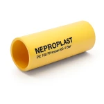 مواسير HDPE PE 100 ضغط 4 بار قطر خارجي 400 مم سمك 9.8 مم لون أصفر | نيبروبلاست