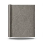 Italian Wallpaper Dark Beige Color Modern Design, Size 10m x 0.53m, Model Z21716