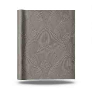 Italian Wallpaper Dark Beige Color Modern Design, Size 10m x 0.53m, Model Z21716
