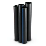 مواسير HDPE PE 100 ضغط 4 بار قطر خارجي 140 مم سمك 3.5 مم لون اسود | نيبروبلاست