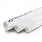 UPVC Pipes ALWatania Company Nominal Pressure 8.6 Bar Size 1½ inch Thickness 52.1 mm White 