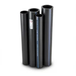 مواسير HDPE PE 100 ضغط 4 بار قطر خارجي 160 مم سمك 4.0 مم لون اسود | نيبروبلاست
