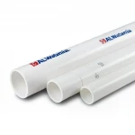 UPVC Pipes ALWatania brand Nominal Pressure 8.6 Bar Size 6 inch Thickness 5.18 mm Color White    