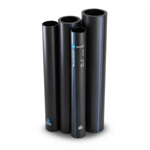 مواسير HDPE نيبروبلاست PE 100 ضغط 4 بار قطر خارجي 225 مم سمك 5.5 مم لون اسود | نيبروبلاست