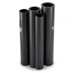مواسير HDPE PE 100 ضغط 4 بار قطر خارجي 250 مم سمك 6.2 مم لون اسود | نيبروبلاست