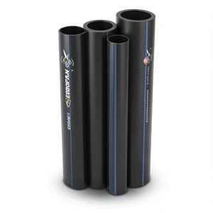 مواسير HDPE PE 100 ضغط 4 بار قطر خارجي 315 مم سمك 7.7 مم لون اسود | نيبروبلاست