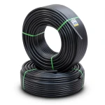 أنابيب HDPE PE 100 ضغط 4 بار قطر خارجي 110 مم سمك 2.7 مم لون اسود | نيبروبلاست