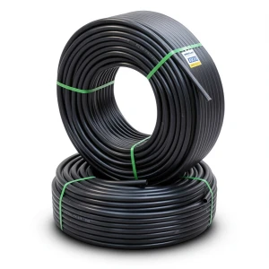 أنابيب HDPE PE 100 ضغط 4 بار قطر خارجي 110 مم سمك 2.7 مم لون اسود | نيبروبلاست