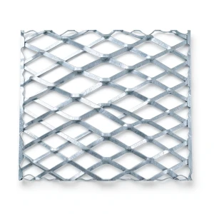 Galvanised Steel Expanded Metal Mesh Bahri Thickness 1.7 mm Width 2.44 m Length 7 m