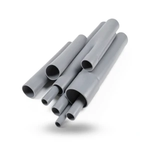 UPVC Pipes Nominal Pressure 4 Bar Outside Diameter 630 mm Thickness 12.4 mm Gray