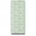 ورق حائط هندسي هولندي لون اخضر باهت، طول 10 م، عرض 0.53 م، موديل 218413