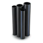 مواسير HDPE PE 100 ضغط 4 بار قطر خارجي 140 مم سمك 3.5 مم لون اسود | نيبروبلاست