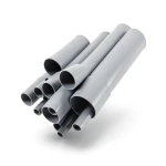 مواسير UPVC ضغط 2 بار قطر خارجي 225 مم سمك 1.8 مم لون رمادي