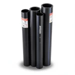 مواسير HDPE PE 100 ضغط 4 بار قطر خارجي 160 مم سمك 4.0 مم لون اسود | نيبروبلاست