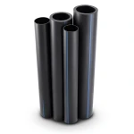مواسير HDPE PE 100 ضغط 4 بار قطر خارجي 180 مم سمك 4.4 مم لون اسود | نيبروبلاست