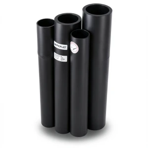 مواسير HDPE PE 100 ضغط 4 بار قطر خارجي 200 مم سمك 4.9 مم لون اسود | نيبروبلاست