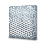 Galvanised Steel Expanded Metal Mesh Bahri 1.2 mm Thickness 2.44m Width 7m Length