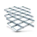 Galvanised Steel Expanded Metal Mesh Bahri Thickness 2.7 mm Width 2.44 m Length 6 m