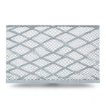 Galvanised Steel Expanded Metal Mesh Bahri Thickness 1.4 mm Width 2.44 m Length 7 m