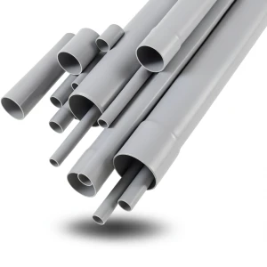 UPVC Pipes Nominal Pressure 2 Bar Outside Diameter 315 mm Thickness 2.5 mm Gray