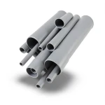 مواسير UPVC ضغط 2 بار قطر خارجي 355 مم سمك 2.9 مم لون رمادي