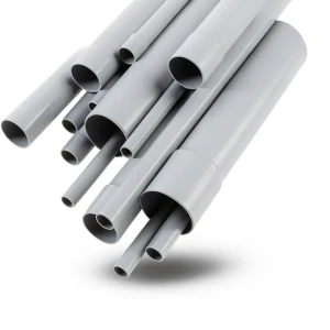 UPVC Pipes Nominal Pressure 10 Bar Outside Diameter 500 mm Thickness 23.9 mm Gray