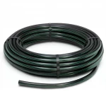 لفة أنابيب HDPE ضغط  6.2 بار [PE 63] قطر خارجي 75 مم  SDR 13.6  لون اسود مع خط اخضر | مصنع المنى