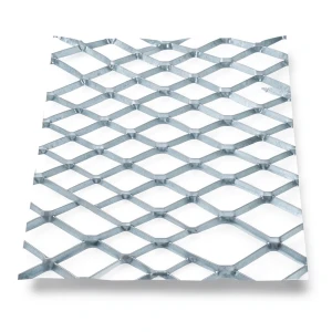Bahri Galvanised Steel Expanded Metal Mesh 2 mm Thickness 2.44 m Width 7 m Length by Bait Al Tatawor