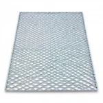 Galvanized Steel Expanded Metal Mesh  [Mazyoon] Thickness 1.4 mm Width 1.22 M Length 7 meter | Bait Al Tatawor Factory
