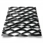 Hot Rolled (Black) Steel Expanded Metal Mesh  [Mazyoon] Thickness 1.5 mm Width 1.22 meter Length 2 meter | Bait Al Tatawor Company