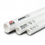 UPVC Pipes ALWatania brand Nominal Pressure 8.6 Bar Size 6 inch Thickness 5.18 mm Color White    