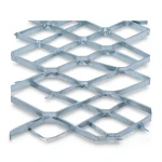 Galvanised Steel Expanded Metal Mesh Thickness 5.8 mm Width 2.44 M Length 1 meter