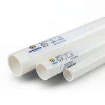 UPVC Pipes  ALWatania factory Nominal Pressure 13.8 Bar Size 1½  inch Thickness 2.29 mm White Color   